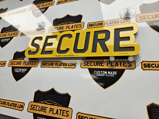 bubble car plates all options