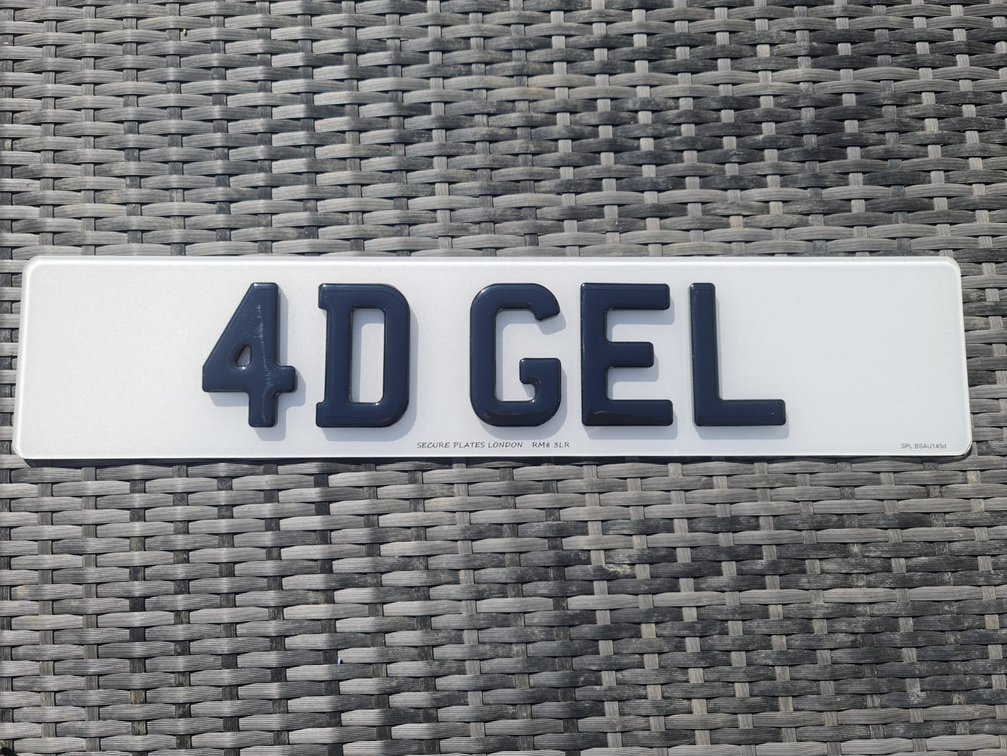 Car Plates-3/5mm 4D Gel