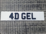 Car Plates-3mm 4D Gel